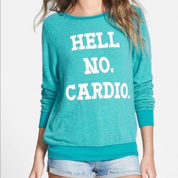 WILDFOX Hell No Cardio Signature Jumper - Picture 8 of 8